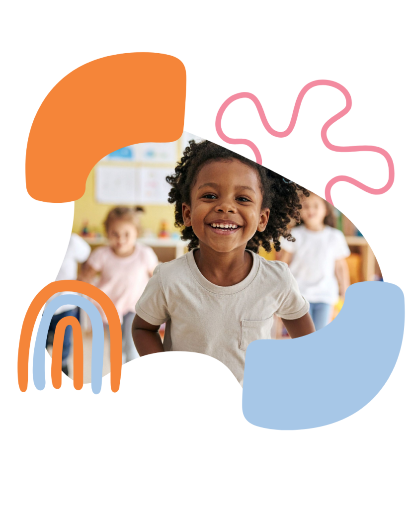 cottage school in Durban Upper Highway (child smiling at camera)