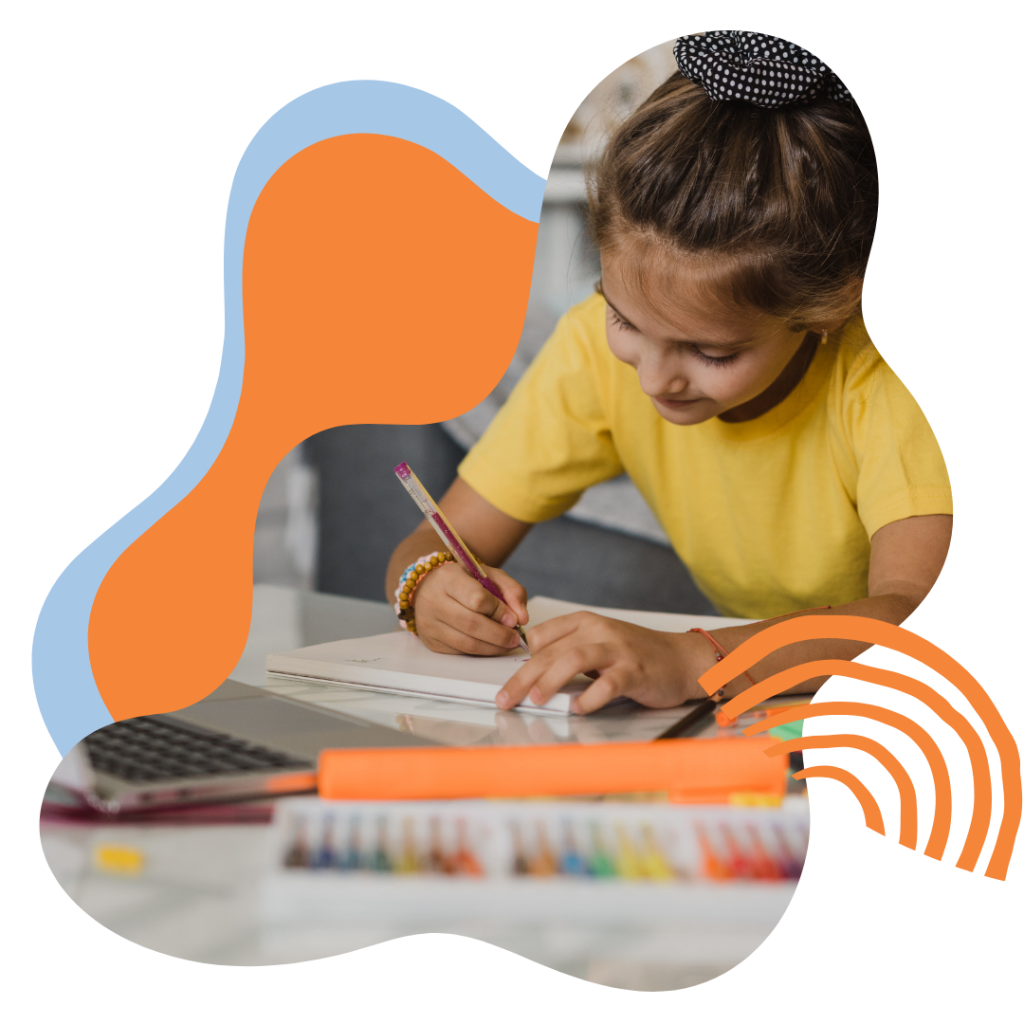 cottage school in Durban Upper Highway (Child Doing School Work)