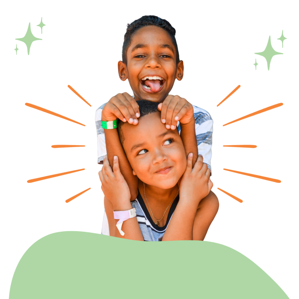 cottage school in Durban Upper Highway (two boys playing)